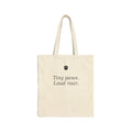 Cotton Canvas Tote Bag